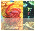 Stamps : Asia : Malaysia :  CANGREJO  DE  CORAL