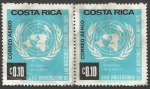 Stamps Costa Rica -  XXX Aniversario de las Naciones Unidas
