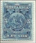 Sellos de America - Costa Rica -  Escudo de Armas (1892)