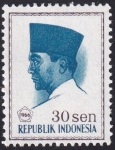 Stamps : Asia : Indonesia :  Sukarno