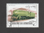 Stamps Afghanistan -  Tren antiguo australiano