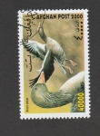Stamps Afghanistan -  Anser anser