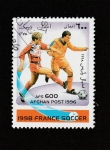 Stamps Afghanistan -  Futbol francés