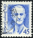 Stamps United States -  Harvey Cushing