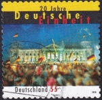 Sellos del Mundo : Europa : Alemania : 20 años unión alemana