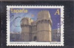 Stamps : Europe : Spain :  PUERTA DE SERRANOS-VALENCIA(42)