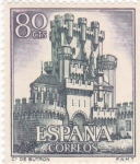 Stamps Spain -  CASTILLO DE BUTRON (42)