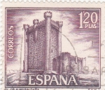 Stamps Spain -  CASTILLO DE FUENSALDAÑA (42)