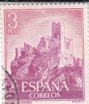 Stamps Spain -  CASTILLO DE ALMANSA (42)
