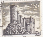 Stamps Spain -  CASTILLO DE PEÑAFIEL (42)