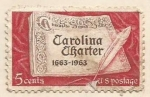Sellos de America - Estados Unidos -  1012 - Carolina Charter