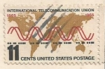 Sellos de America - Estados Unidos -  1059 - International Communication Union