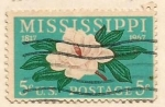 Sellos de America - Estados Unidos -  1107 - The 150th Aniversary of Mississippi Statehood