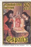 Stamps Spain -  NAVIDAD'81(42)