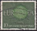 Stamps Germany -  Europa 1960