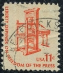 Sellos de America - Estados Unidos -  Libertad de Prensa