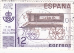 Stamps Spain -  MUSEO POSTAL Y DE TELECOMUNICACIONES (42)