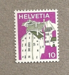 Stamps Switzerland -  Grupo casas