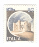 Sellos de Europa - Italia -  Castillo Del Monte