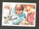 Sellos de Oceania - Australia -  1040
