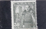 Stamps Spain -  GENERAL FRANCO (42)