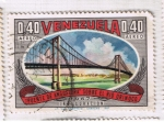Stamps : America : Venezuela :  Inauguracion  Puente de Angostora Rio Orinoco