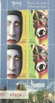 Stamps Costa Rica -  1719-1720 Fiestas nacionales - mascaradas (2008)