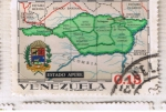 Stamps : America : Venezuela :  Mapa del Estado Apure