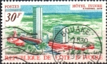 Stamps Ivory Coast -  APERTURA  DEL  HOTEL  IVOIRE  EN  ABIDJAN