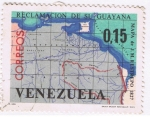 Stamps Venezuela -  Mapa de J. M. Restrepo 1827