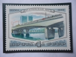 Sellos de Europa - Rusia -  URSS-Unión Soviética - Nagatino - Puente Nagatino.