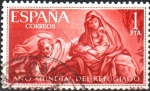 Stamps Spain -  HUÍDA  HACIA  EGIPTO  DE  FRANCISCO  BAYEU