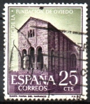 Stamps Spain -  IGLESIA  DE  SANTA  MARÍA  EN  NARANCO