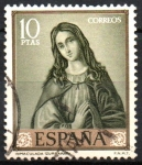 Sellos de Europa - Espaa -  VÍRGEN  DE  LA  INMACULADA  POR  ZURBARAN