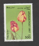 Stamps Afghanistan -  Tulipán Absalón