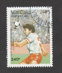 Stamps Laos -  Copa Mundial de Futbol San Franciscoo 94