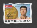 Stamps North Korea -  Pae Kil Su