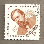 Stamps Hungary -  Arquitecto Miklos y opera de Budapest