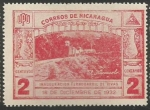 Stamps : America : Nicaragua :  Inauguración de Ferrocarril de Rivas (1932)
