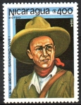 Stamps Nicaragua -  AUGUSTO  CÉSAR  SANDINO