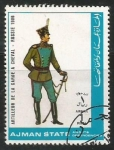 Sellos del Mundo : Asia : Emiratos_rabes_Unidos : Uniformes Militares