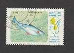 Stamps Laos -  Pescados del Mwkong