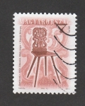 Stamps Hungary -  Silla decorada