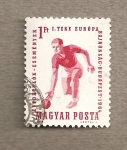Stamps Hungary -  Campeonato europeo de bolos