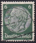 Stamps : Europe : Germany :  Presidente Hindenburg