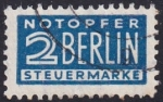 Stamps Germany -  impuesto especial ayuda Berlin