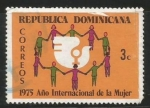 Stamps : America : Dominican_Republic :  Año Internacional de la Mujer (1975)