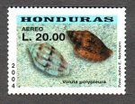 Sellos de America - Honduras -  CONCHAS  MARINAS.  VOLUTA  POLYPLEURA.