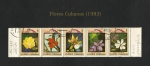Sellos de America - Cuba -  2782-2786 Flores Cubanas (1983)