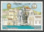 Stamps : America : Colombia :  450 Años de Historia, Cartagena de Indias (1983)